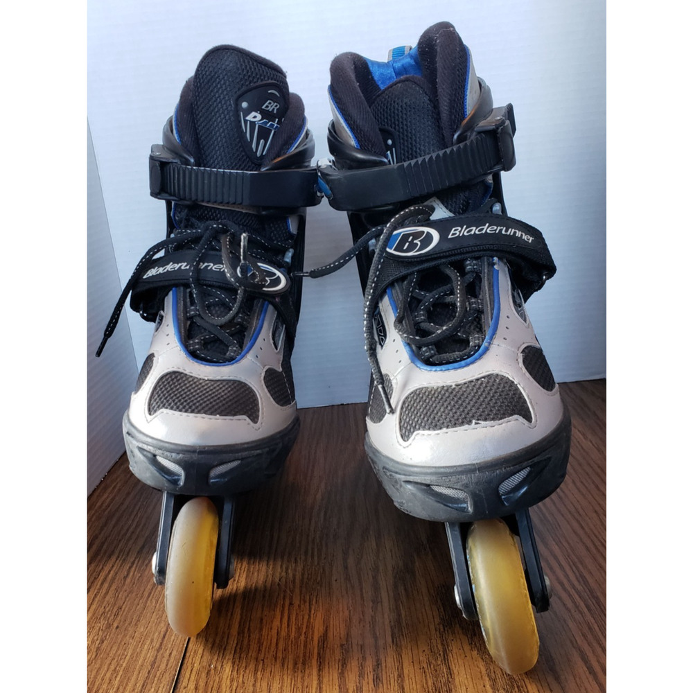 Bladerunner Black And Grey Dash 100 Size 8 Adjustable Inline Skates